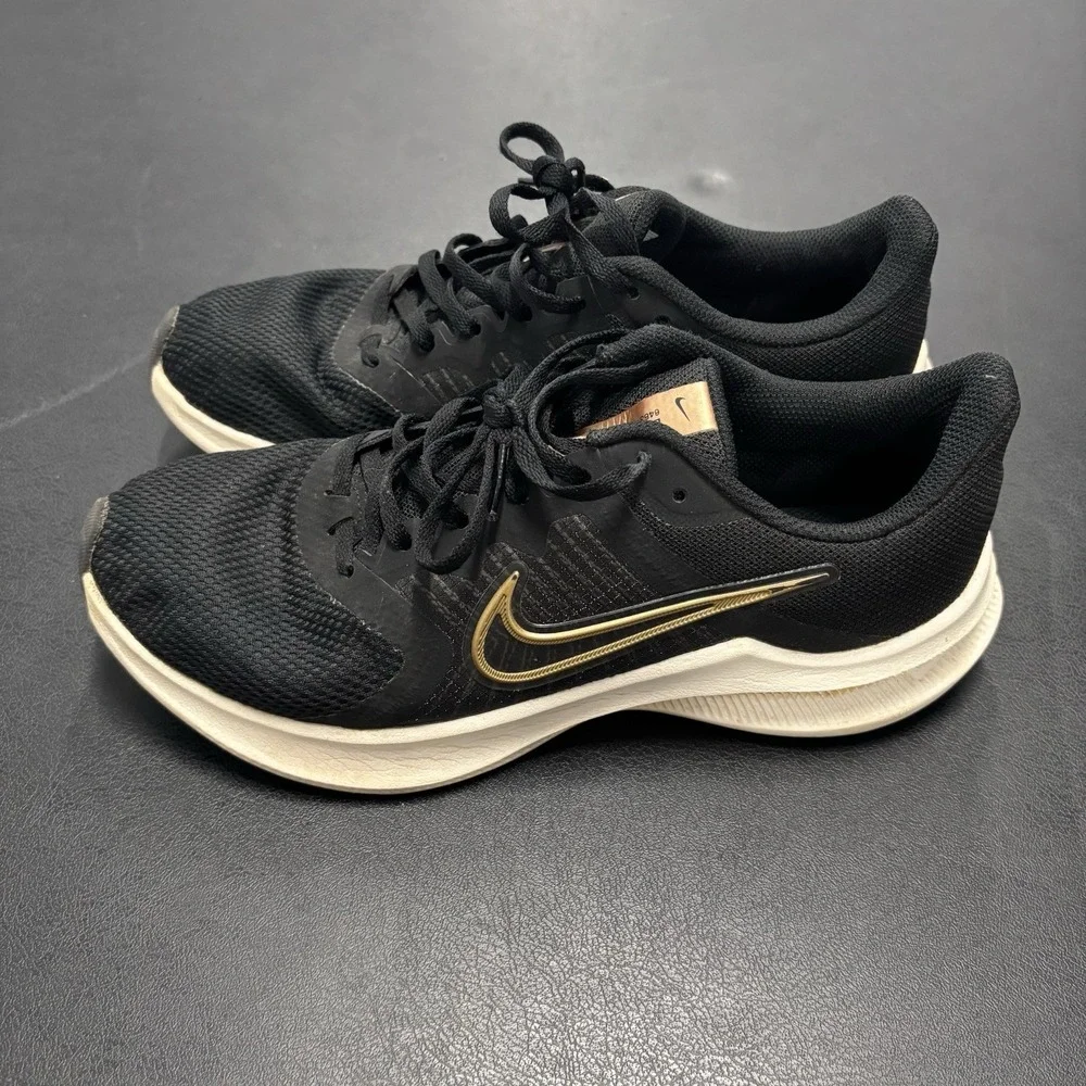 Nike Downshifter 11‎ Black Metallic Copper Coin Women's Size 9.5 CW3413-002